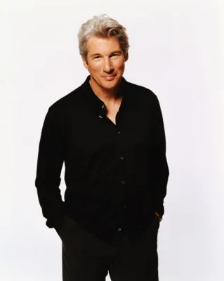 Richard Gere White Water Bottle With Carabiner