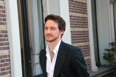 James Mcavoy White Water Bottle With Carabiner