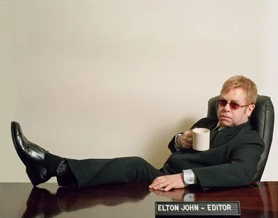 Elton John Camping Mug