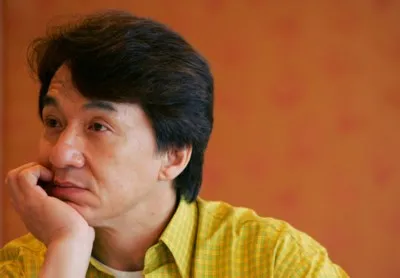 Jackie Chan Women's Junior Cut Crewneck T-Shirt