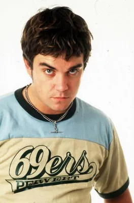 Robbie Williams 11oz Metallic Silver Mug