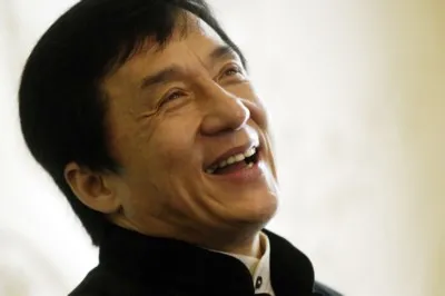 Jackie Chan Women's Junior Cut Crewneck T-Shirt