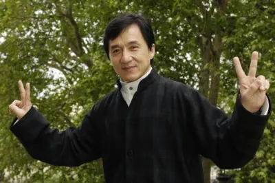 Jackie Chan 11oz Metallic Silver Mug
