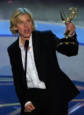 Ellen DeGeneres White Water Bottle With Carabiner