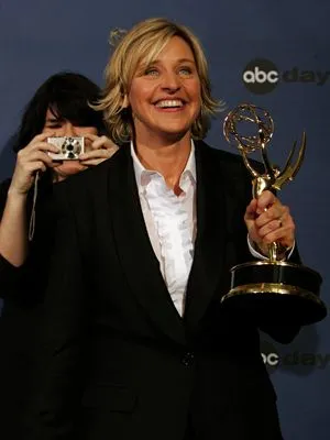 Ellen DeGeneres Round Flask