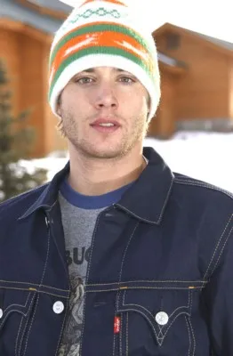 Jensen Ackles White Water Bottle With Carabiner