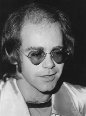 Elton John Men's Heavy Long Sleeve TShirt