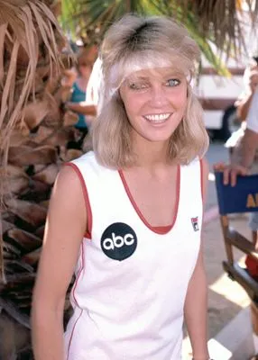 Heather Locklear White Water Bottle With Carabiner