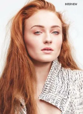 Sophie Turner White Water Bottle With Carabiner