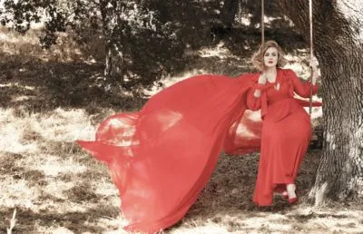 Adele Women's Deep V-Neck TShirt