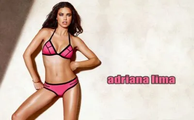 Adriana Lima Metal Wall Art