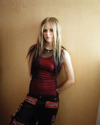 Avril Lavigne White Water Bottle With Carabiner