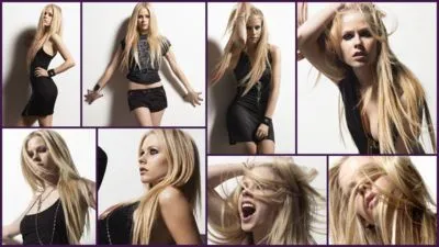 Avril Lavigne Metal Wall Art