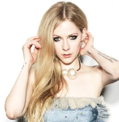 Avril Lavigne Round Flask