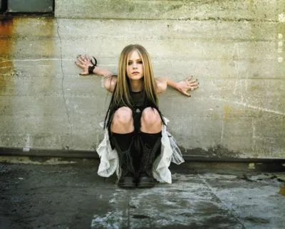 Avril Lavigne Metal Wall Art