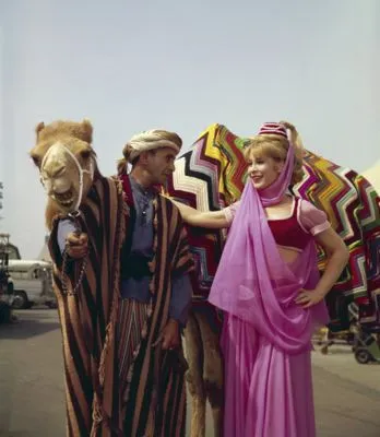 Barbara Eden White Water Bottle With Carabiner