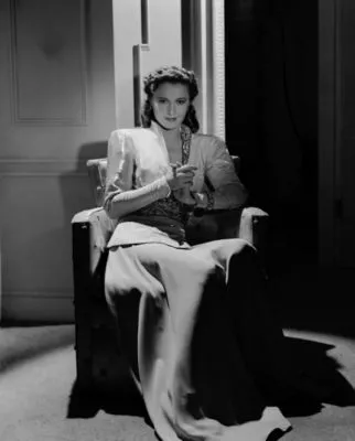 Barbara Stanwyck White Water Bottle With Carabiner