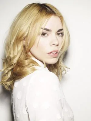 Billie Piper Round Flask