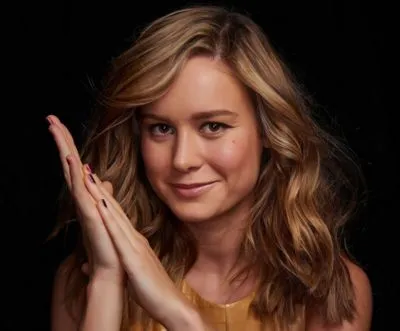 Brie Larson White Water Bottle With Carabiner