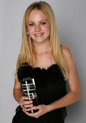 Britt Robertson White Water Bottle With Carabiner