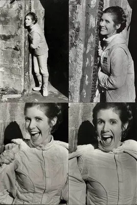 Carrie Fisher 6x6