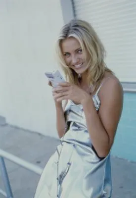 Cameron Diaz White Water Bottle With Carabiner