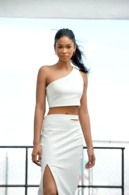 Chanel Iman White Water Bottle With Carabiner