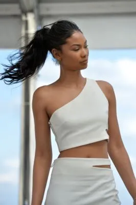 Chanel Iman White Water Bottle With Carabiner