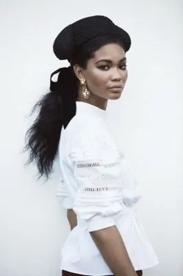 Chanel Iman White Water Bottle With Carabiner