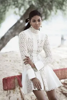 Chanel Iman White Water Bottle With Carabiner