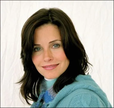 Courteney Cox White Water Bottle With Carabiner