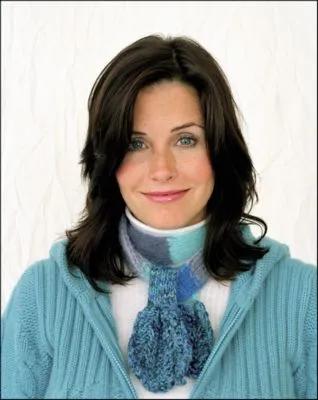 Courteney Cox White Water Bottle With Carabiner