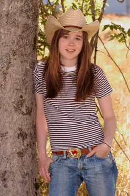 Ellen Page White Water Bottle With Carabiner