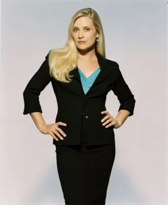Emily Procter White Water Bottle With Carabiner