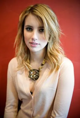 Emma Roberts White Water Bottle With Carabiner