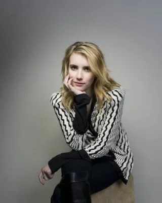 Emma Roberts White Water Bottle With Carabiner