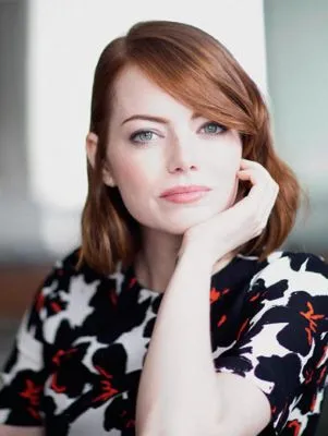 Emma Stone 11oz Colored Rim & Handle Mug