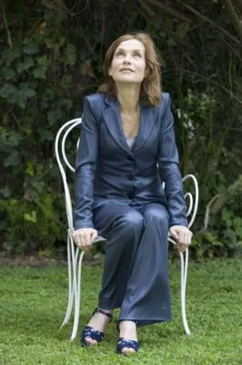 Isabelle Huppert White Water Bottle With Carabiner