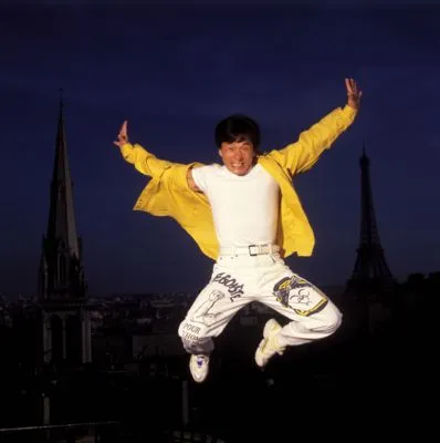 Jackie Chan Metal Wall Art