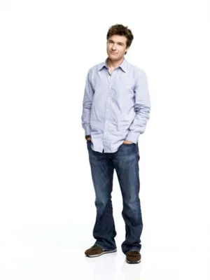 Jason Bateman White Water Bottle With Carabiner