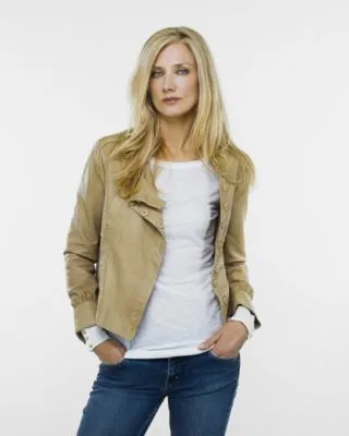 Joely Richardson White Water Bottle With Carabiner