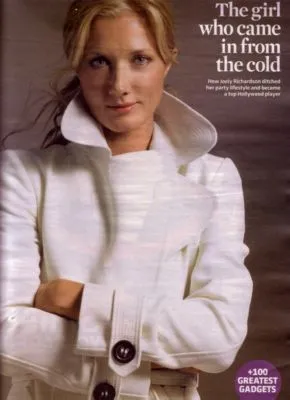 Joely Richardson White Water Bottle With Carabiner