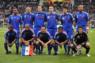 France National football team 11oz Colored Inner & Handle Mug