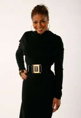 Janet Jackson White Water Bottle With Carabiner