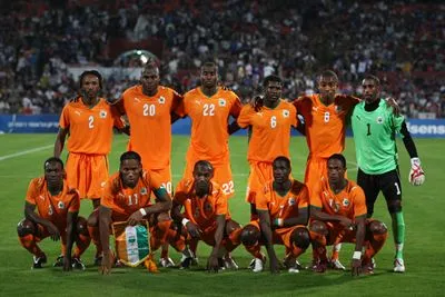 Ivory Coast National football team 11oz Metallic Silver Mug