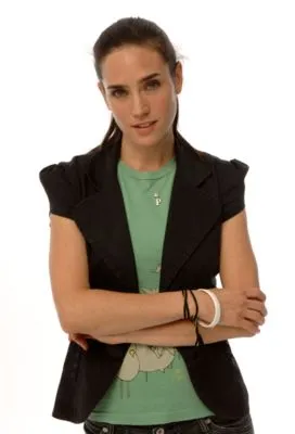 Jennifer Connelly White Water Bottle With Carabiner