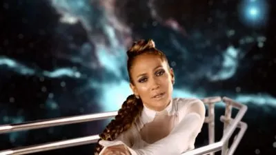 Jennifer Lopez White Water Bottle With Carabiner