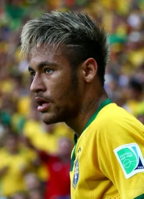 Neymar 11oz Colored Rim & Handle Mug