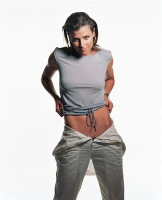 Bridget Moynahan White Water Bottle With Carabiner