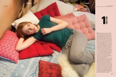 Emma Stone Pillow